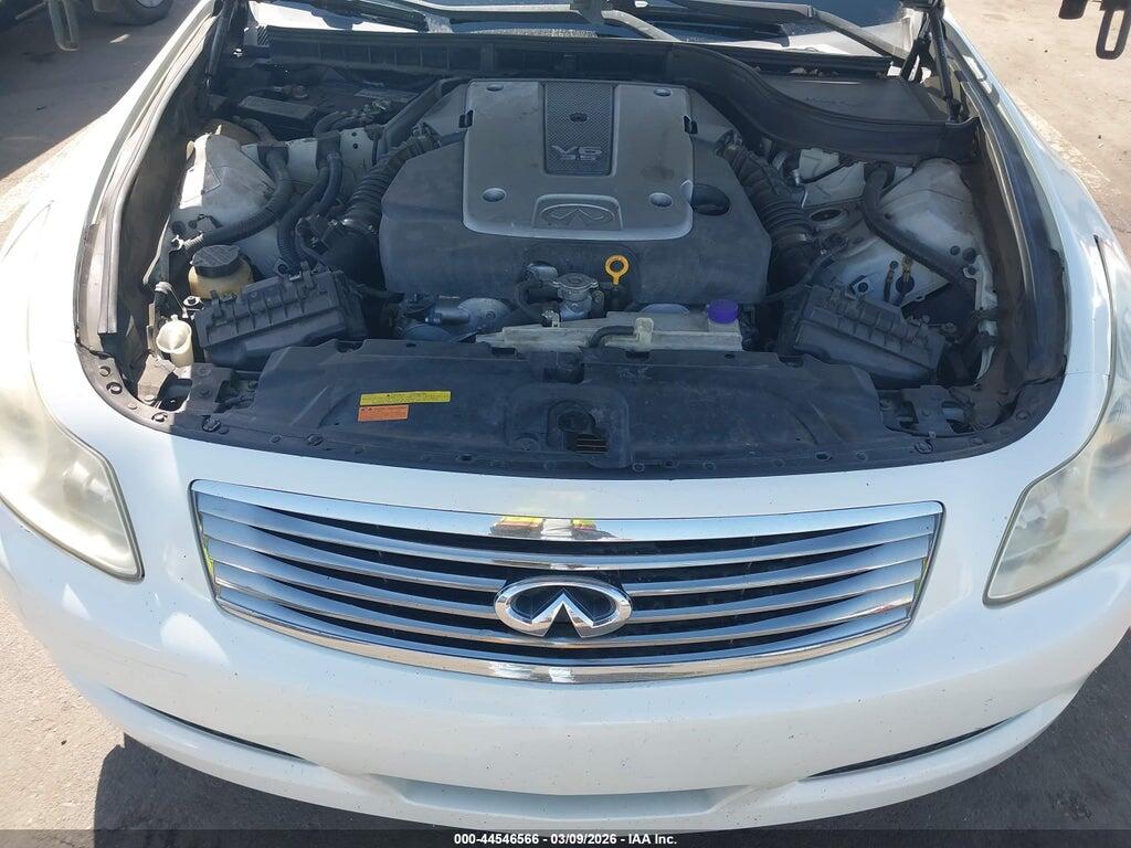 JNKBV61E78M225834 2008 INFINITI G35 photo no. 10