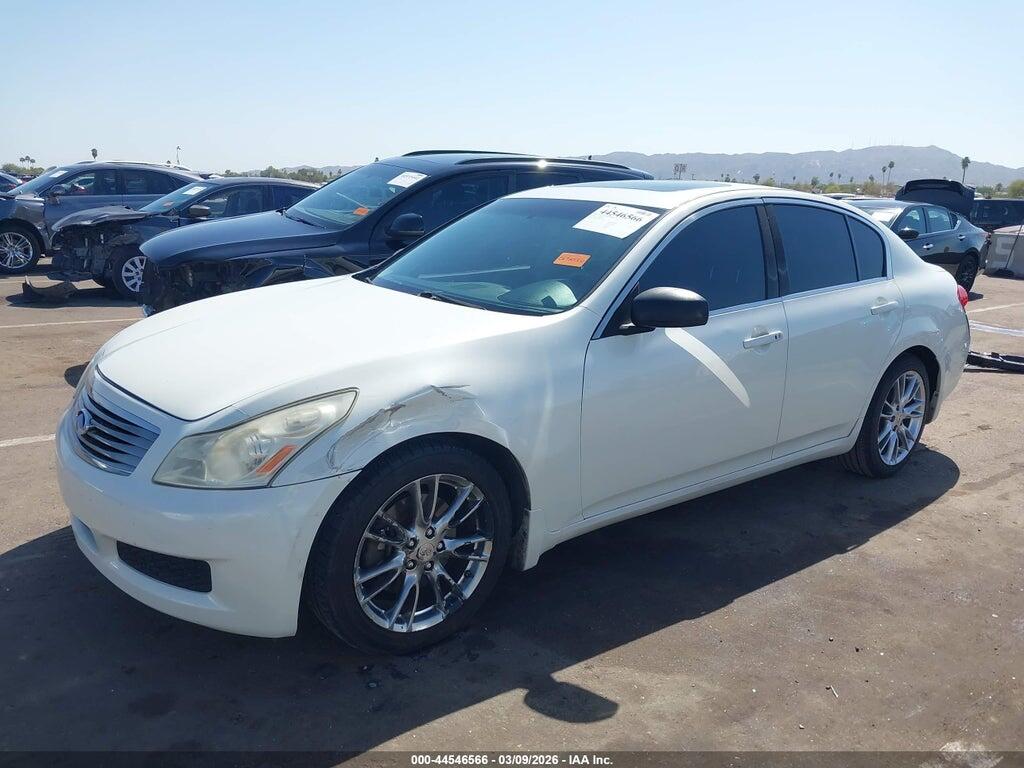 JNKBV61E78M225834 2008 INFINITI G35 photo no. 2