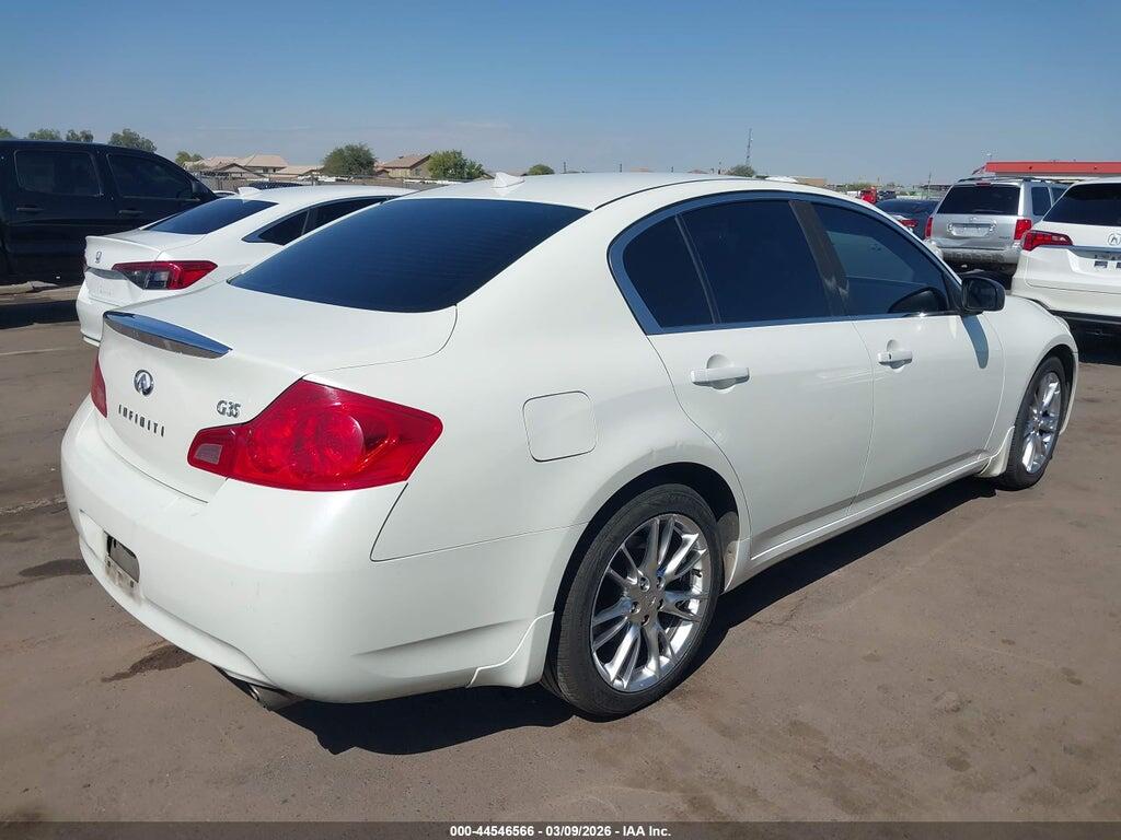 JNKBV61E78M225834 2008 INFINITI G35 photo no. 4