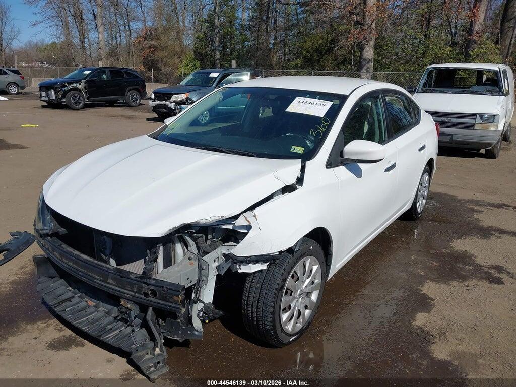 3N1AB7AP9KY230389 2019 NISSAN SENTRA photo no. 2