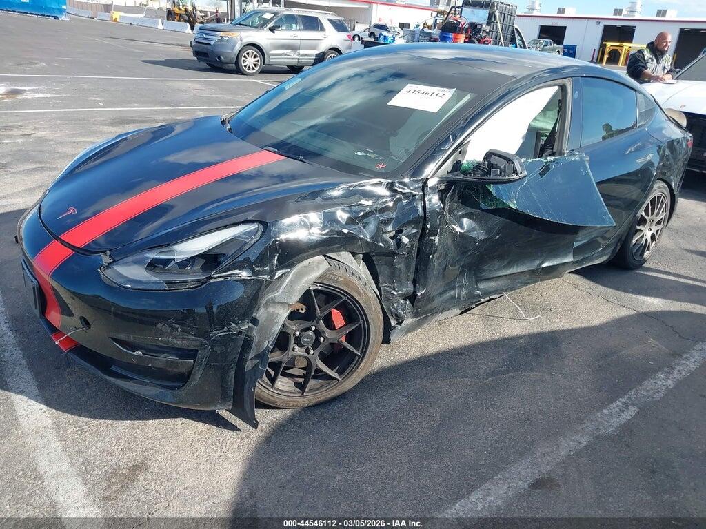 5YJ3E1EC3NF125302 2022 TESLA MODEL 3 photo no. 2