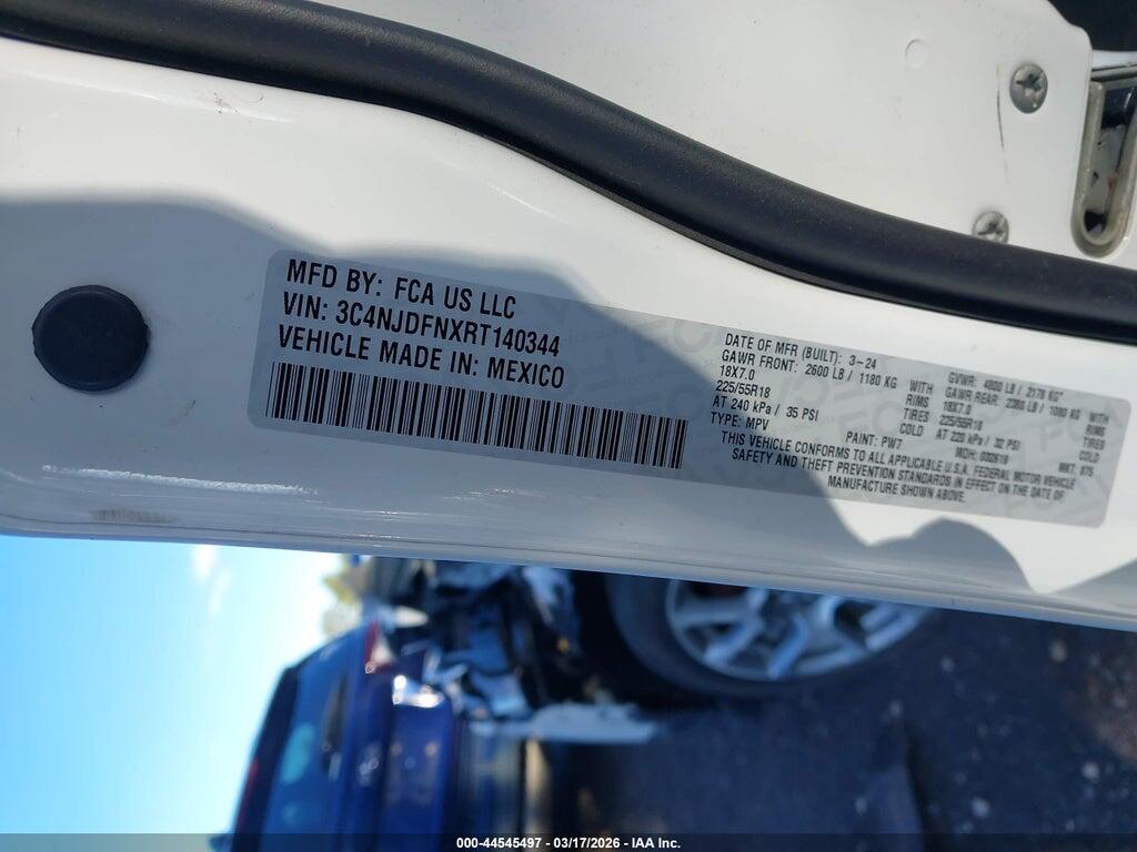 3C4NJDFNXRT140344 2024 JEEP COMPASS photo no. 9