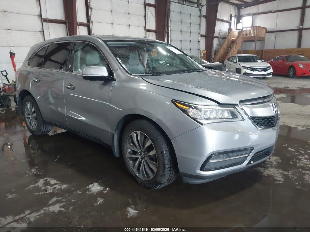 5FRYD4H44GB007159 2016 ACURA MDX photo no. 1