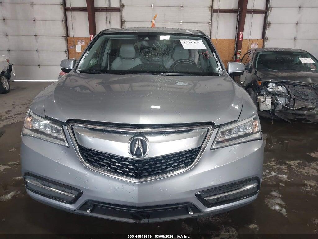 5FRYD4H44GB007159 2016 ACURA MDX photo no. 12