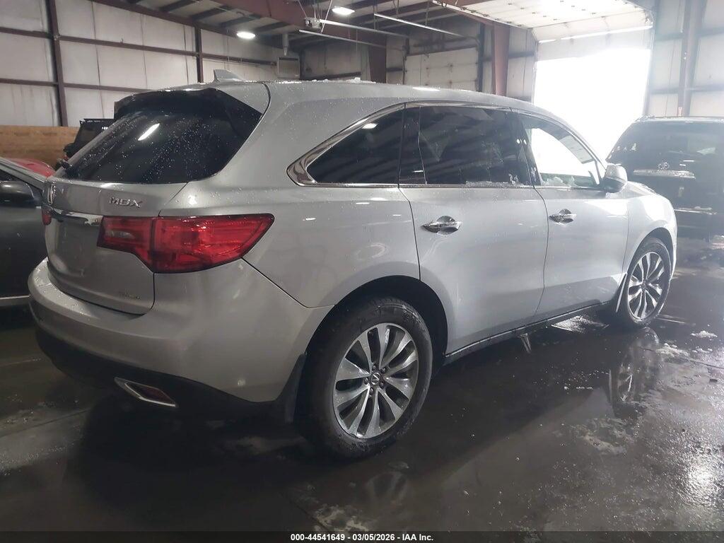 5FRYD4H44GB007159 2016 ACURA MDX photo no. 4