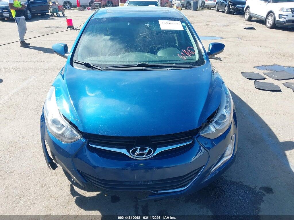 KMHDH4AE9FU281899 2015 HYUNDAI ELANTRA photo no. 12