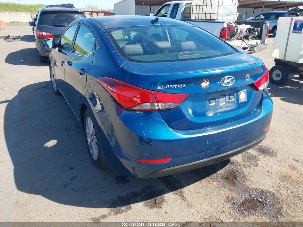KMHDH4AE9FU281899 2015 HYUNDAI ELANTRA photo no. 3