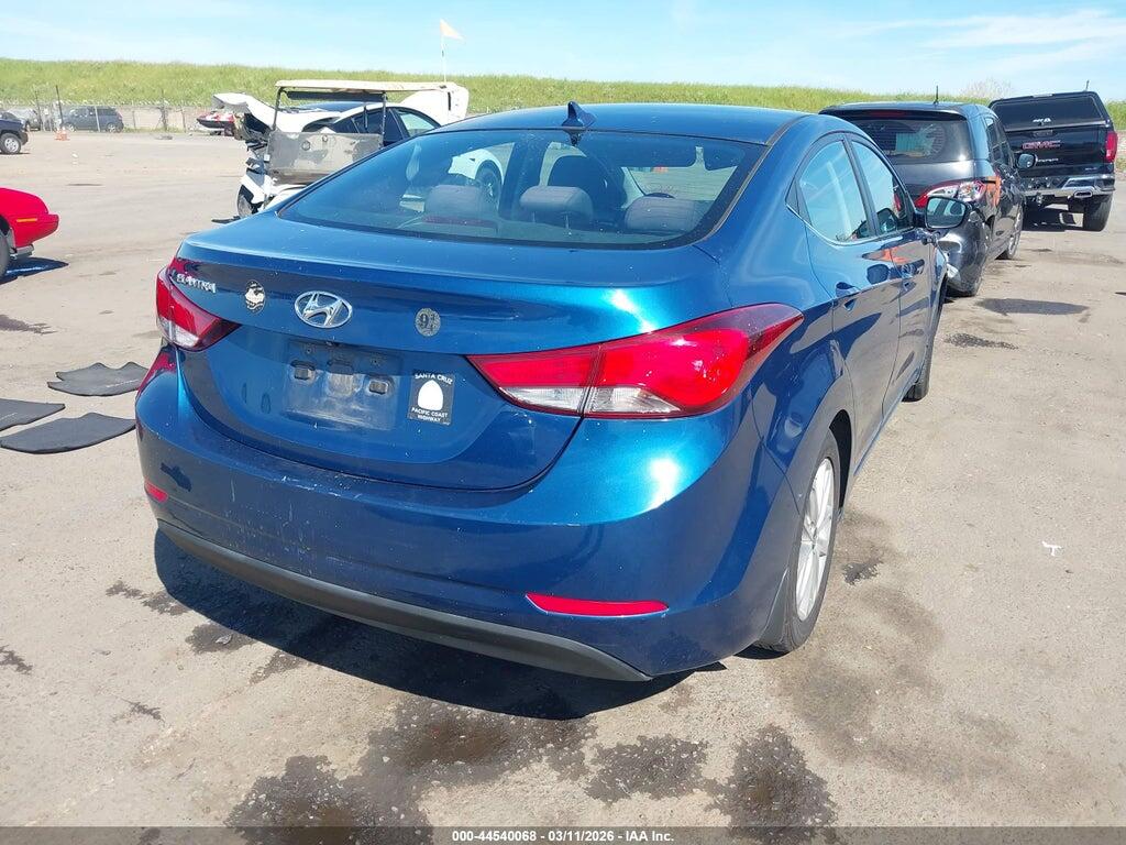 KMHDH4AE9FU281899 2015 HYUNDAI ELANTRA photo no. 4