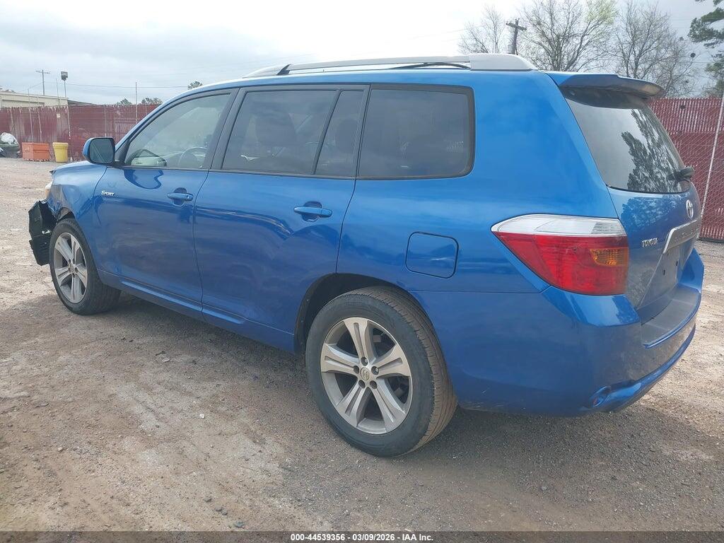 JTEDS43A282047887 2008 TOYOTA HIGHLANDER photo no. 3