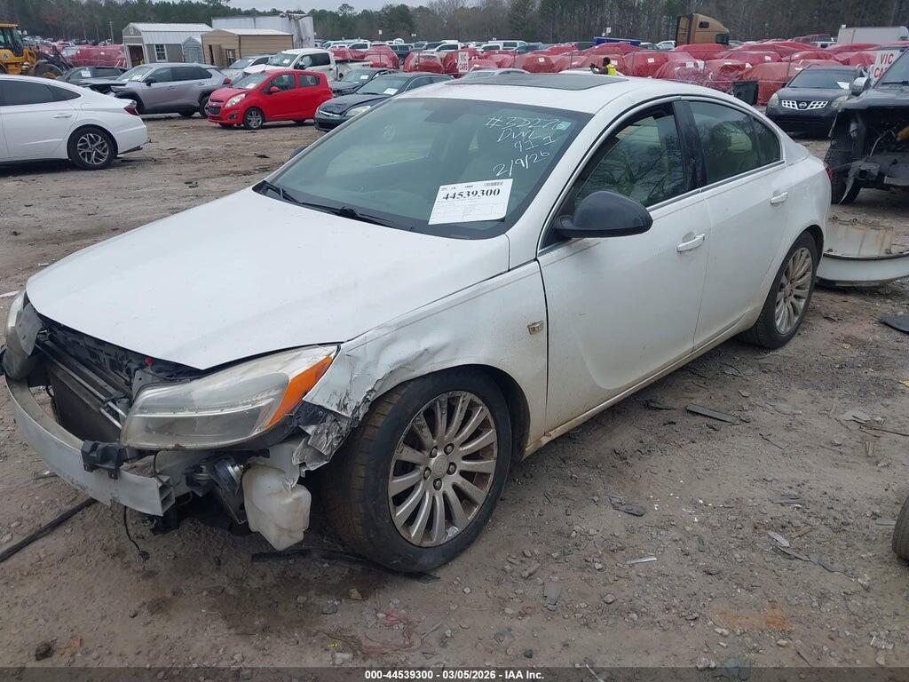 W04GU5GC0B1007540 2011 BUICK REGAL photo no. 2