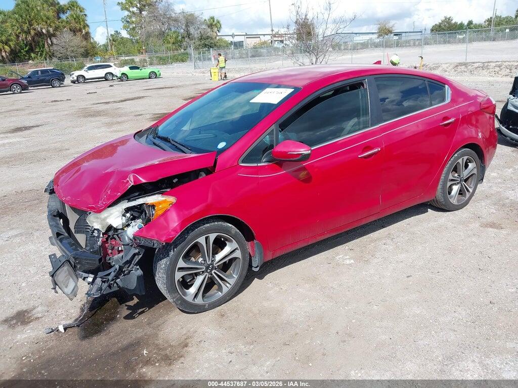 KNAFX4A84G5544951 2016 KIA FORTE photo no. 2