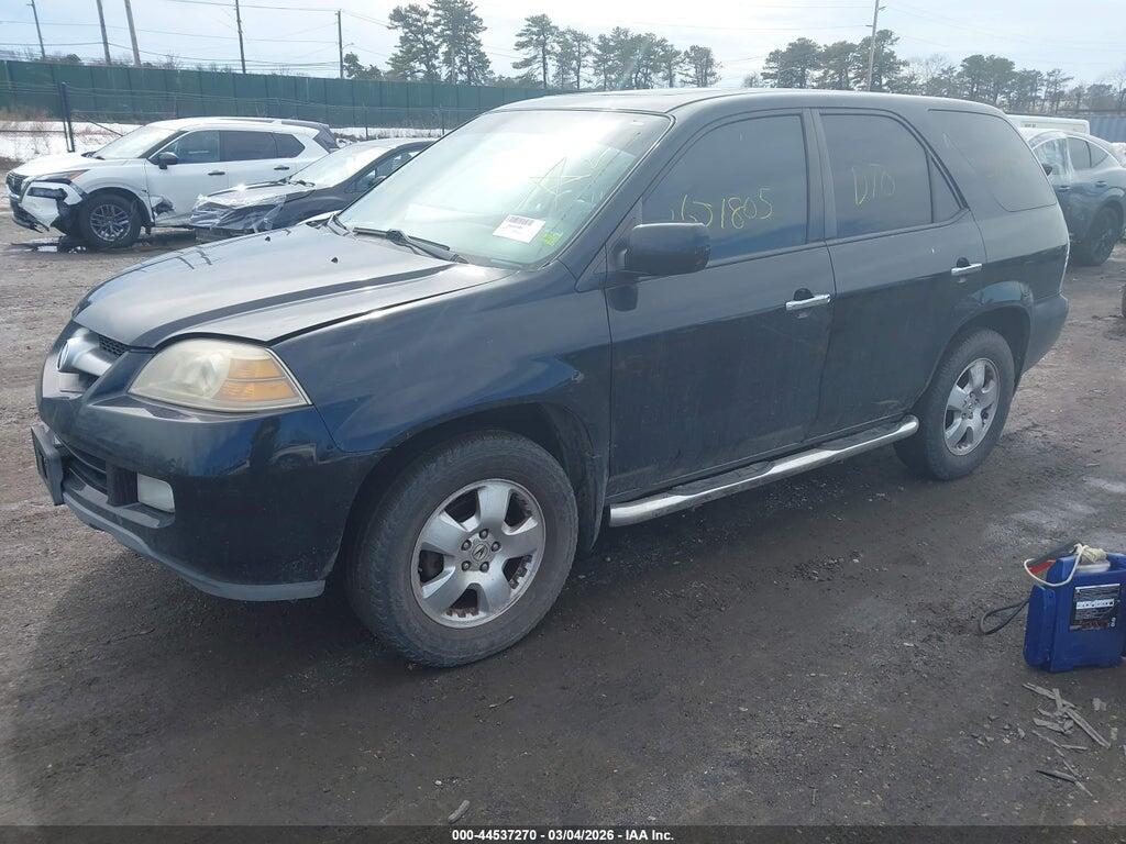 2HNYD18226H545909 2006 ACURA MDX photo no. 2