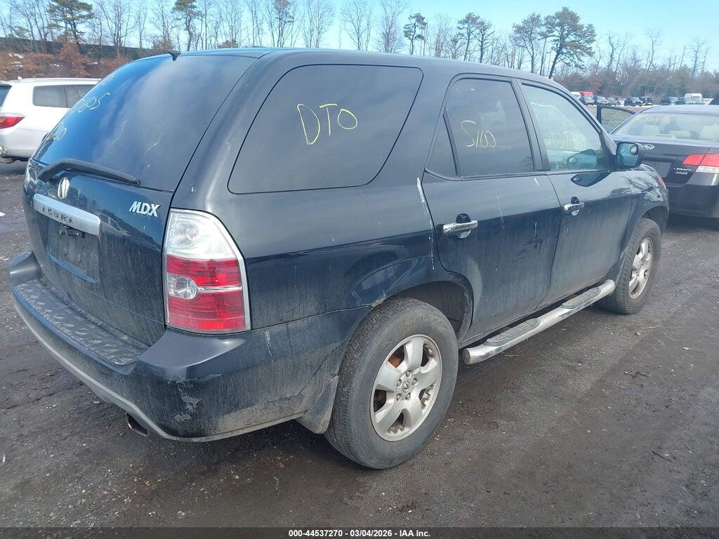 2HNYD18226H545909 2006 ACURA MDX photo no. 4