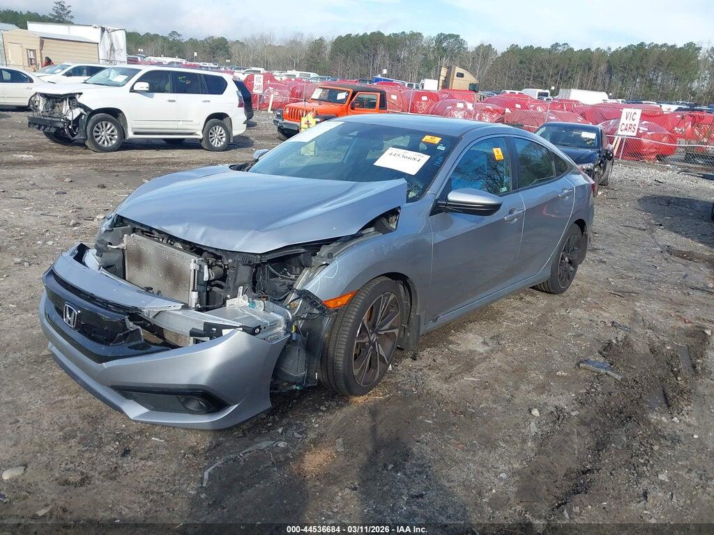 19XFC2F80KE008619 2019 HONDA CIVIC photo no. 2