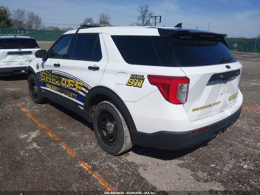 1FM5K8AB6MGC00890 2021 FORD POLICE INTERCEPTOR photo no. 3