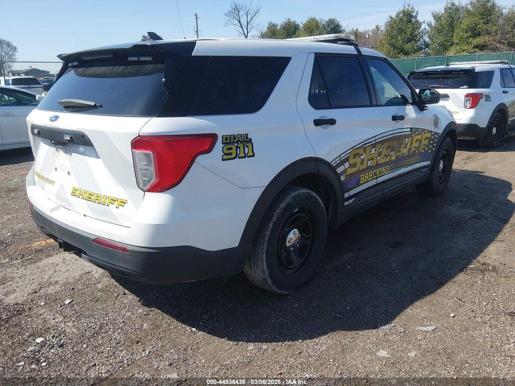 1FM5K8AB6MGC00890 2021 FORD POLICE INTERCEPTOR photo no. 4