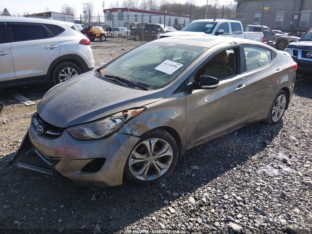 5NPDH4AE4DH264844 2013 HYUNDAI ELANTRA photo no. 2
