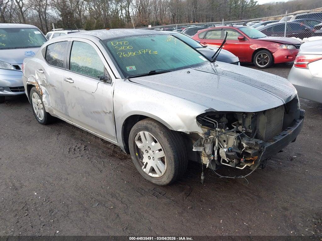 1C3CDZAB8EN221737 2014 DODGE AVENGER photo no. 1