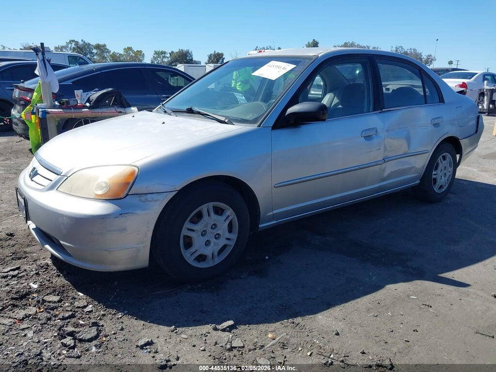 JHMES16522S001570 2002 HONDA CIVIC photo no. 2