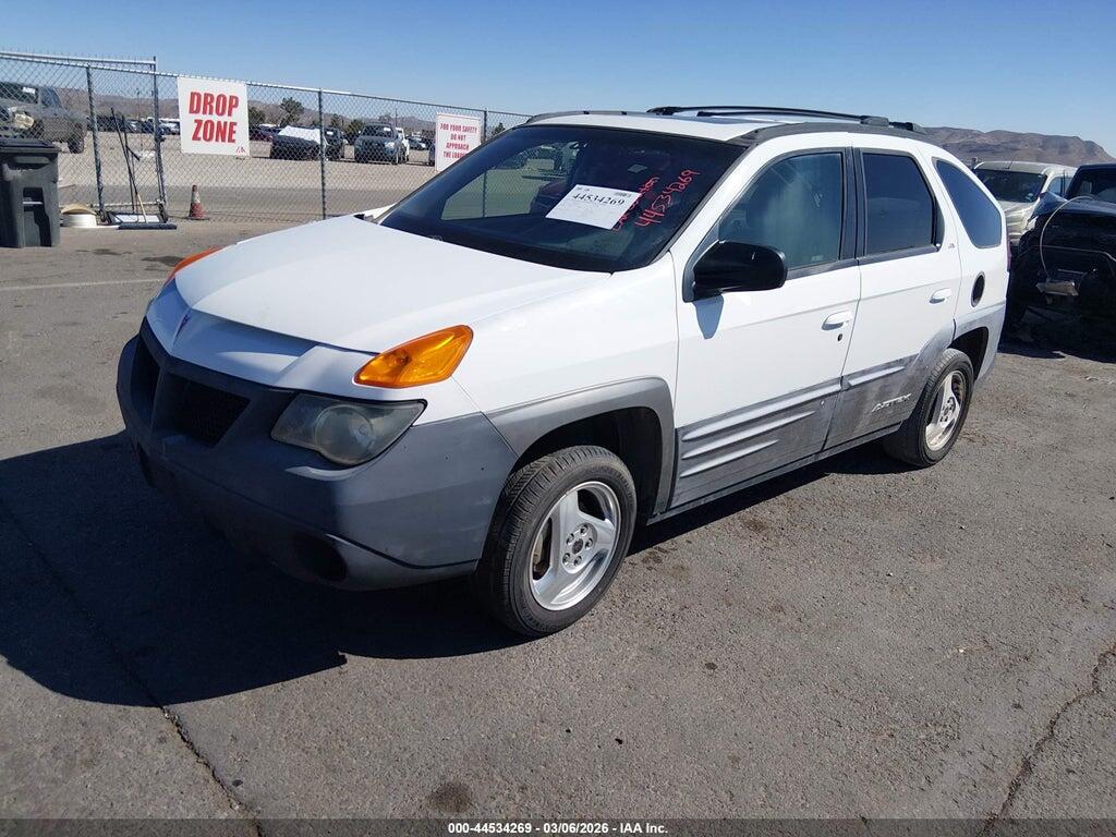3G7DA03EX1S502531 2001 PONTIAC AZTEK photo no. 2