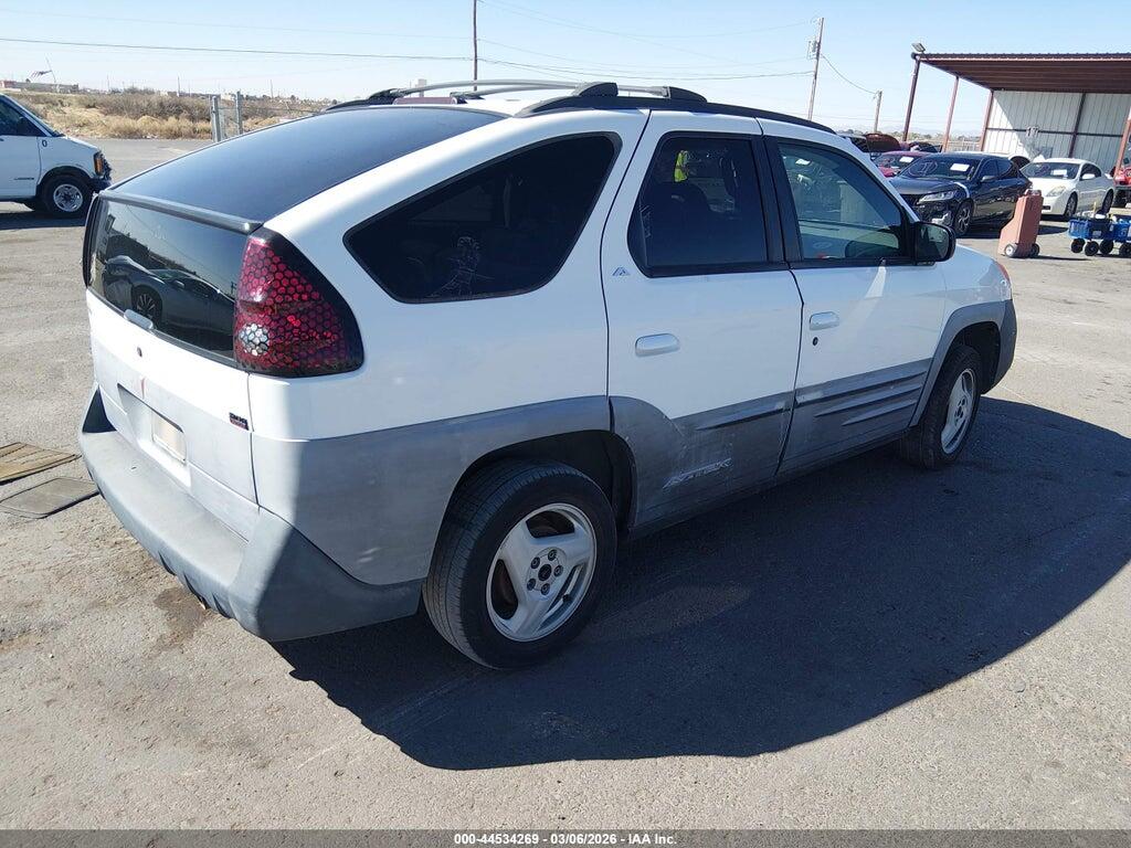 3G7DA03EX1S502531 2001 PONTIAC AZTEK photo no. 4