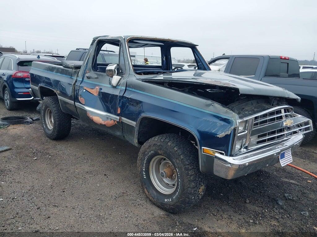 1985 CHEVROLET K10 1GCEK14H7FF404876