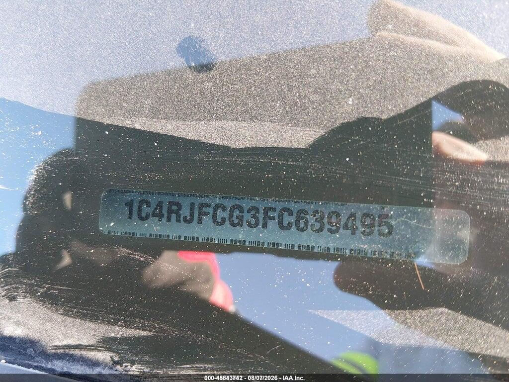 1C4RJFCG3FC639495 2015 JEEP GRAND CHEROKEE photo no. 9