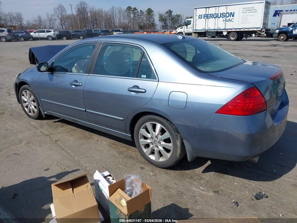 1HGCM66817A004162 2007 HONDA ACCORD photo no. 3