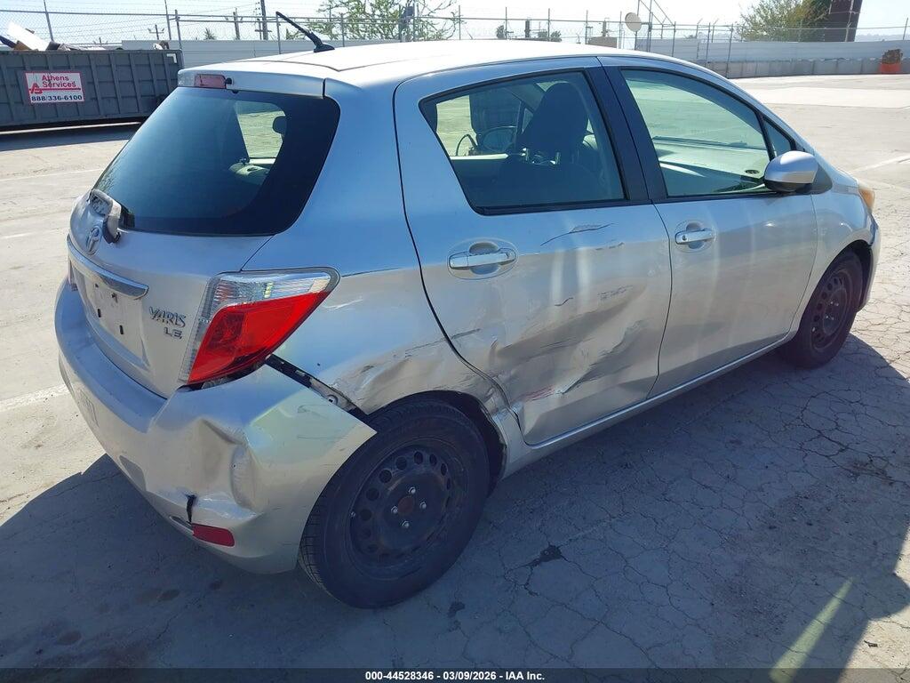 JTDKTUD34ED580851 2014 TOYOTA YARIS photo no. 4