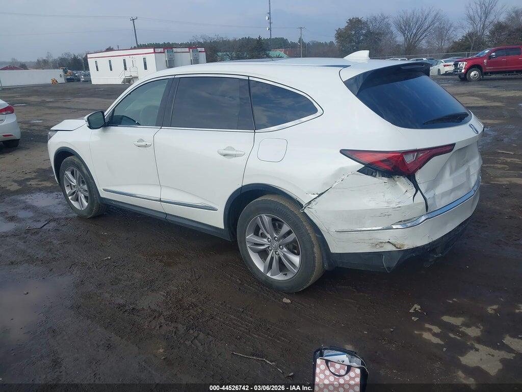 5J8YE1H37NL043170 2022 ACURA MDX photo no. 3