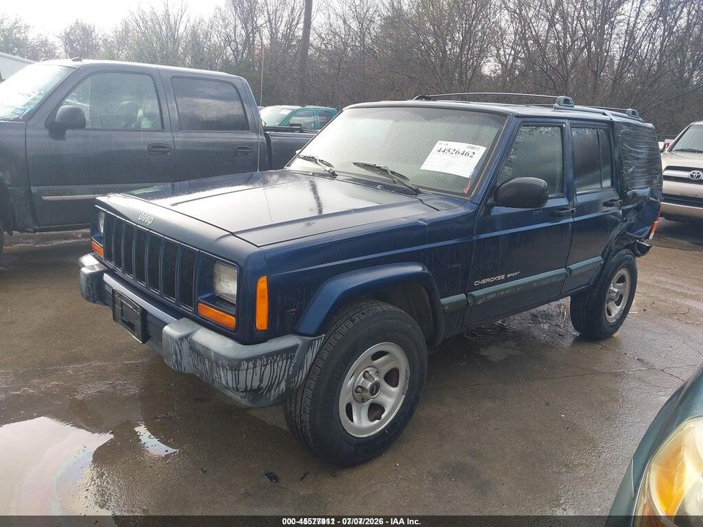 1J4FT48S21L503361 2001 JEEP CHEROKEE photo no. 2