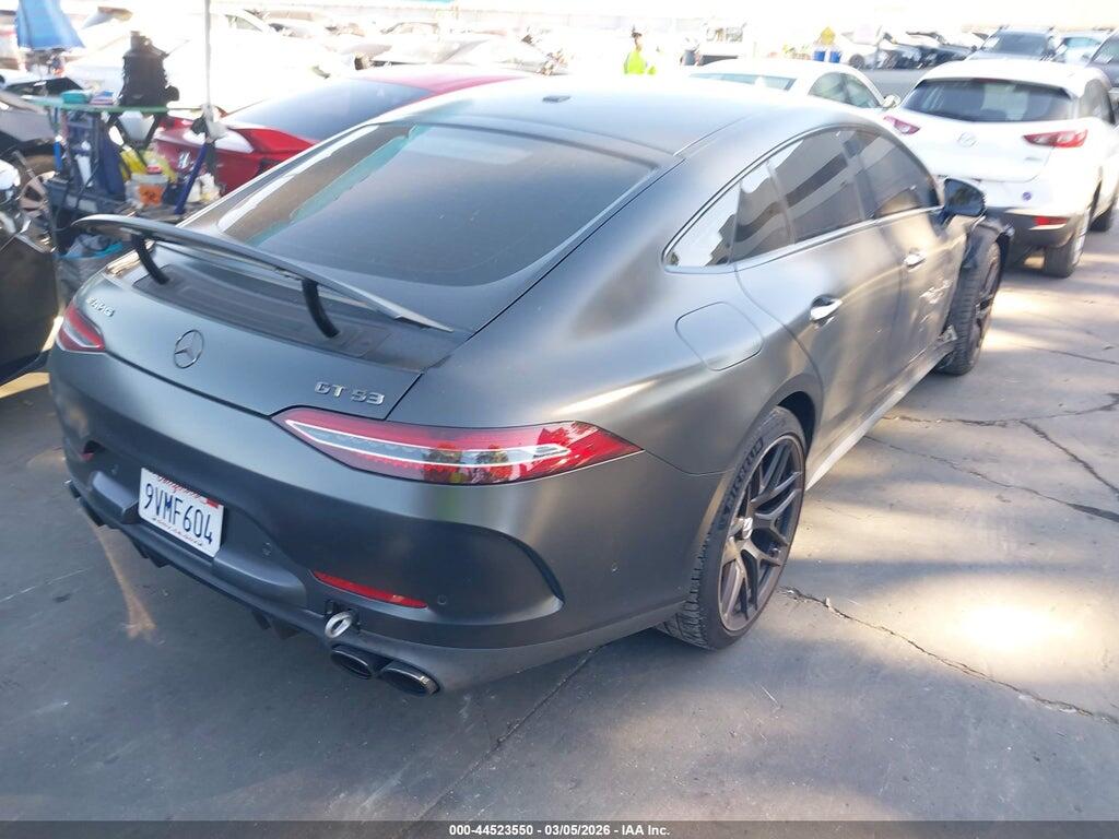 W1K7X6BB2NA053141 2022 MERCEDES-BENZ AMG GT 53 4-DOOR COUPE photo no. 4