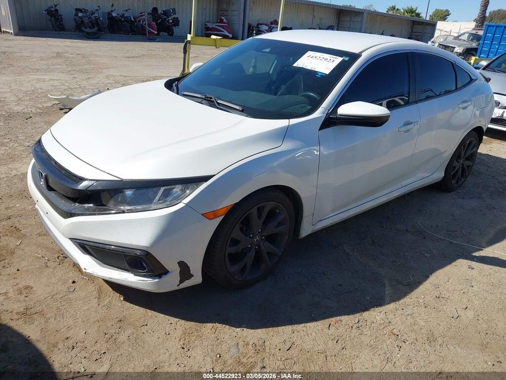 2HGFC2F88KH598395 2019 HONDA CIVIC photo no. 2