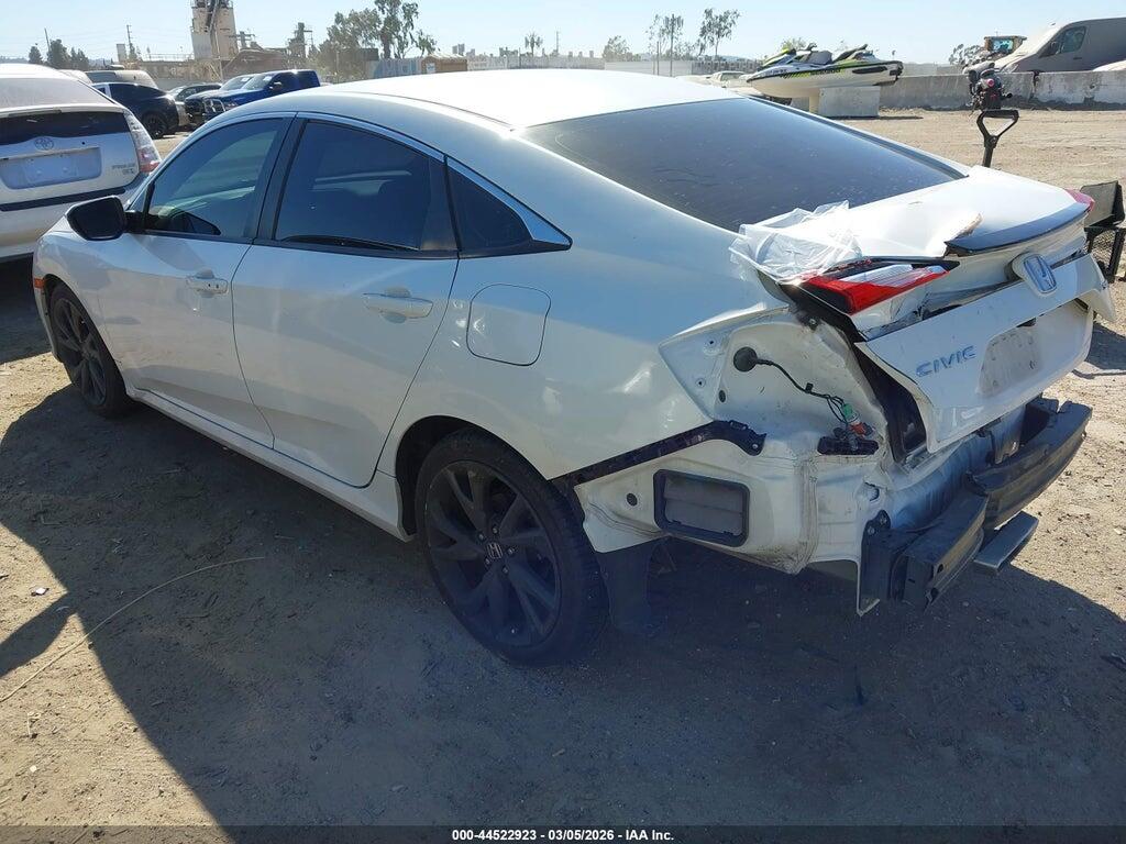 2HGFC2F88KH598395 2019 HONDA CIVIC photo no. 3