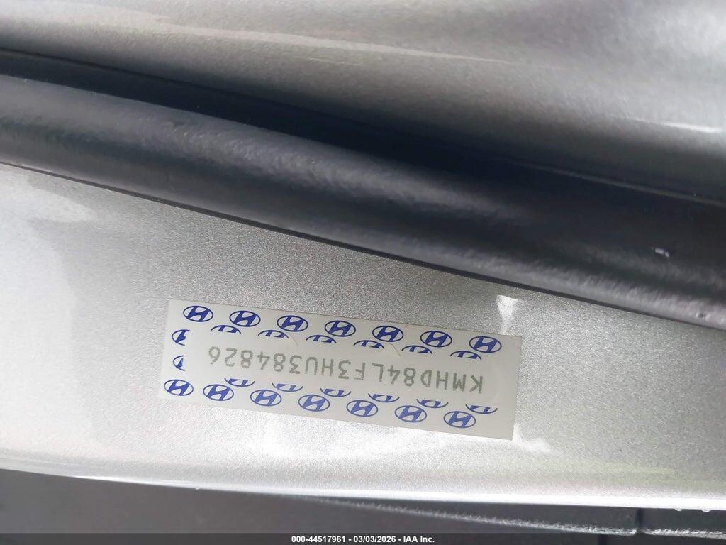 KMHD84LF3HU384826 2017 HYUNDAI ELANTRA photo no. 9