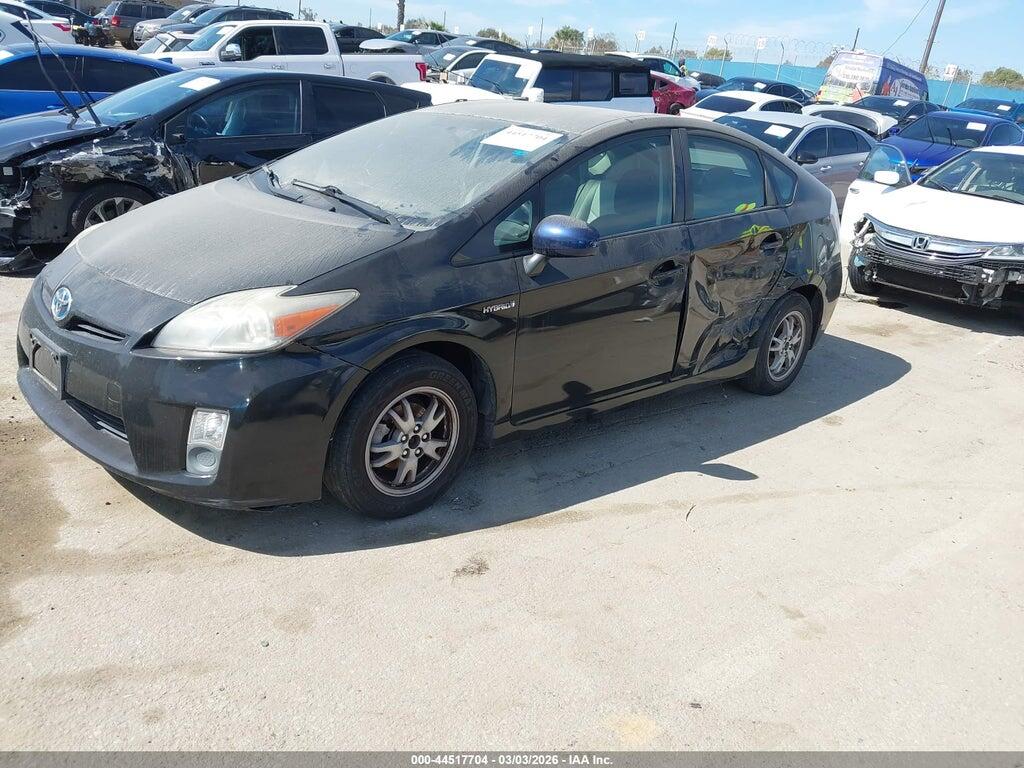 JTDKN3DU8A0212316 2010 TOYOTA PRIUS photo no. 2
