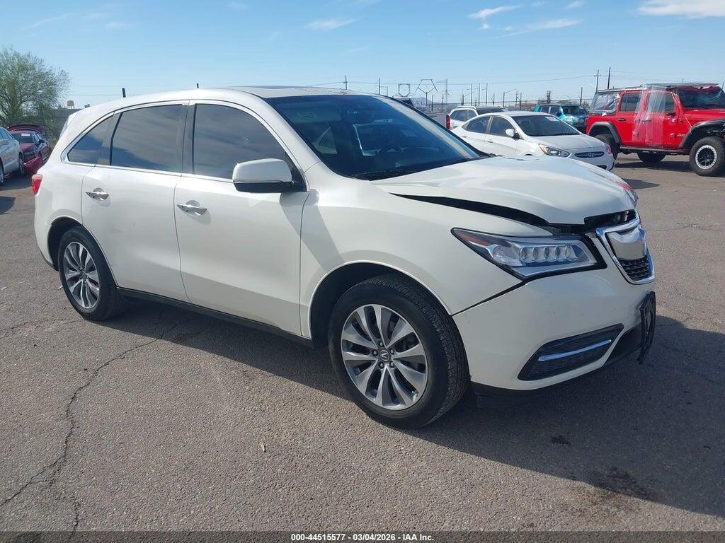 5FRYD3H47GB013225 2016 ACURA MDX photo no. 1