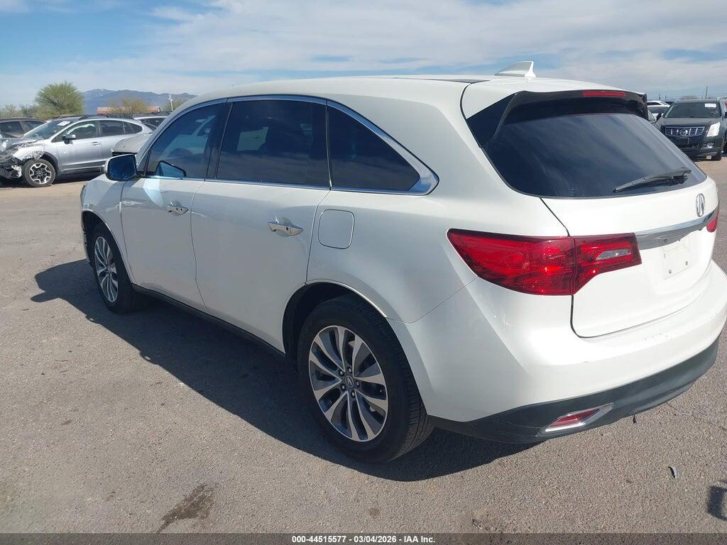 5FRYD3H47GB013225 2016 ACURA MDX photo no. 3