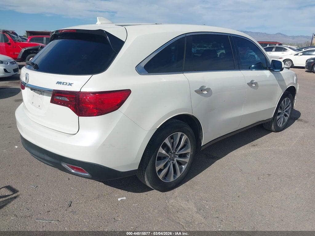 5FRYD3H47GB013225 2016 ACURA MDX photo no. 4