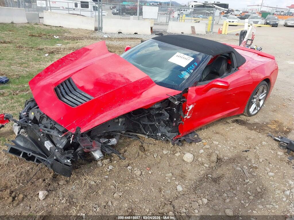 1G1YL3D72E5117536 2014 CHEVROLET CORVETTE STINGRAY photo no. 2