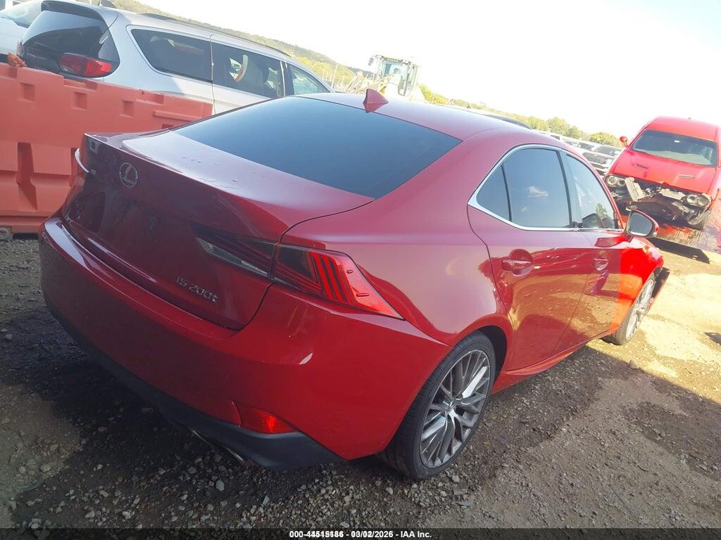 JTHBA1D24H5040926 2017 LEXUS IS 200T photo no. 4