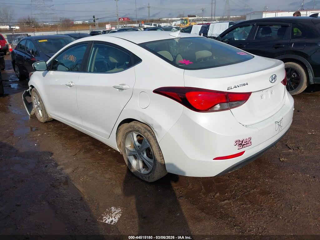 5NPDH4AE3GH735712 2016 HYUNDAI ELANTRA photo no. 3