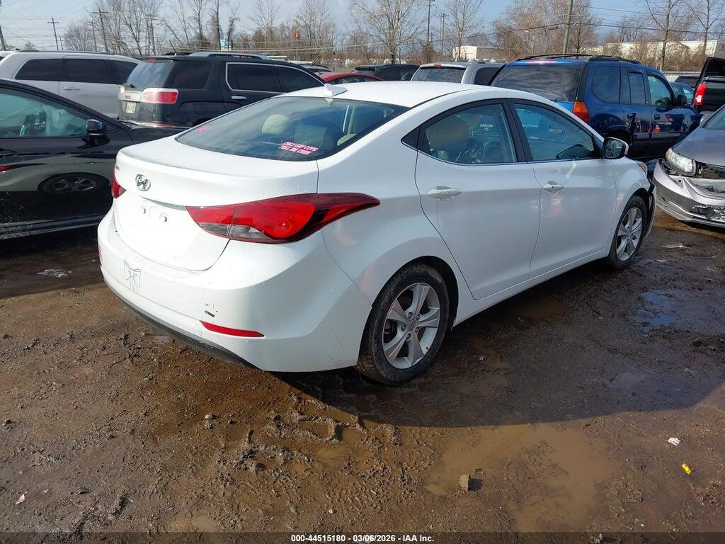 5NPDH4AE3GH735712 2016 HYUNDAI ELANTRA photo no. 4