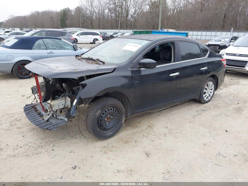 3N1AB7AP9DL772849 2013 NISSAN SENTRA photo no. 2