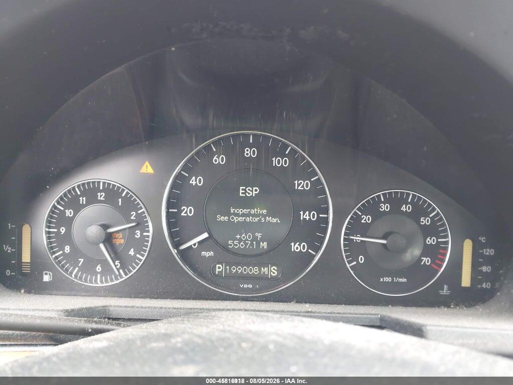 WDBUF56X57B077879 2007 MERCEDES-BENZ E 350 photo no. 7