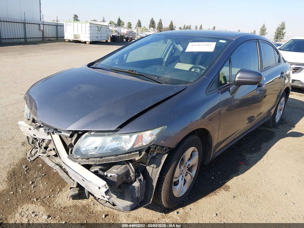19XFB2F56FE707588 2015 HONDA CIVIC photo no. 2