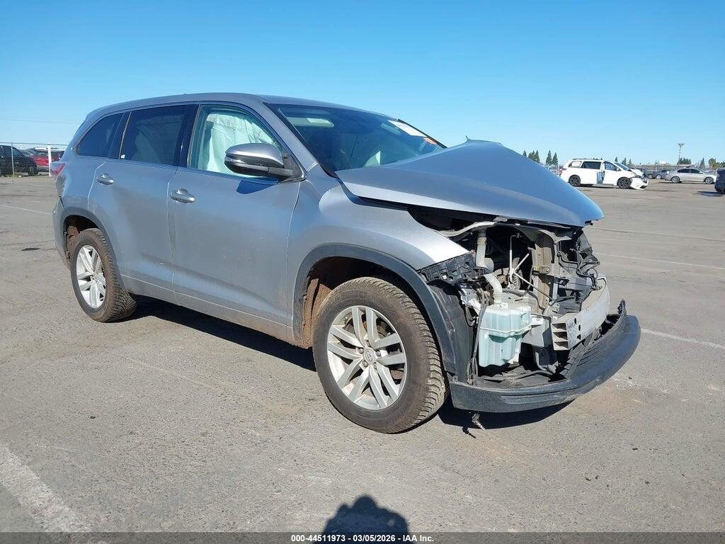 5TDZARFH3ES006479 2014 TOYOTA HIGHLANDER photo no. 1