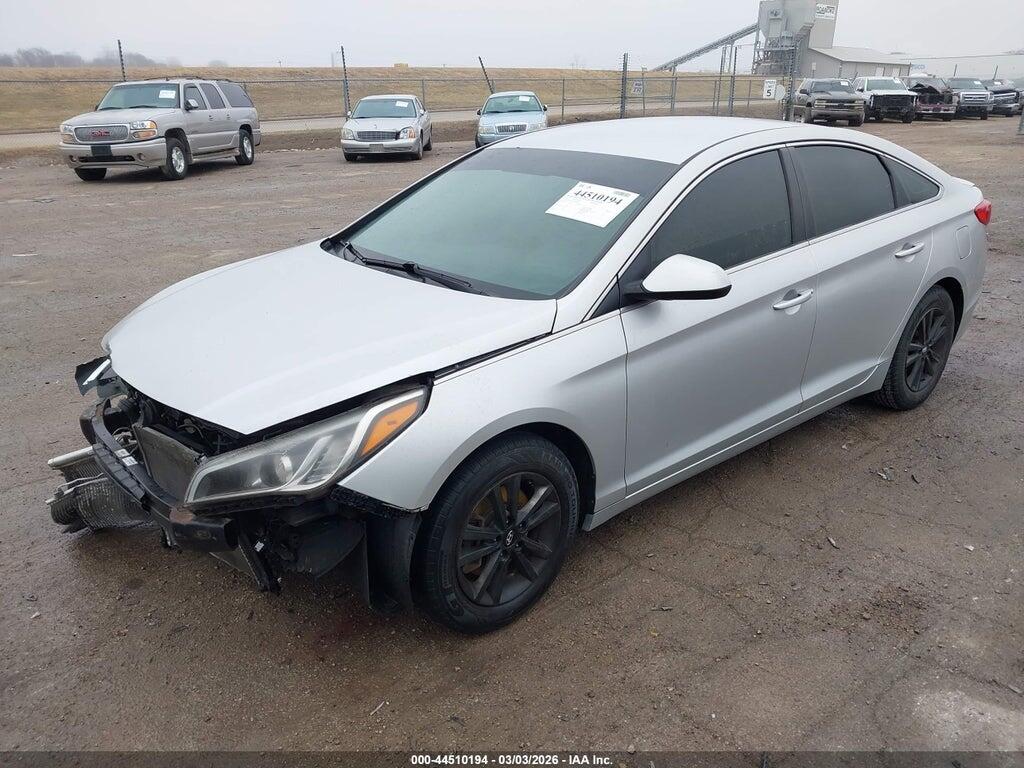 5NPE24AF1GH403864 2016 HYUNDAI SONATA photo no. 2