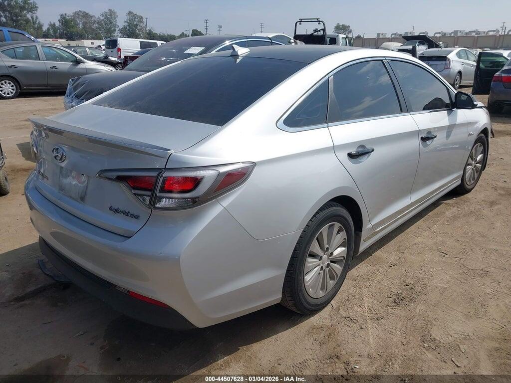 KMHE24L15GA014388 2016 HYUNDAI SONATA HYBRID photo no. 4