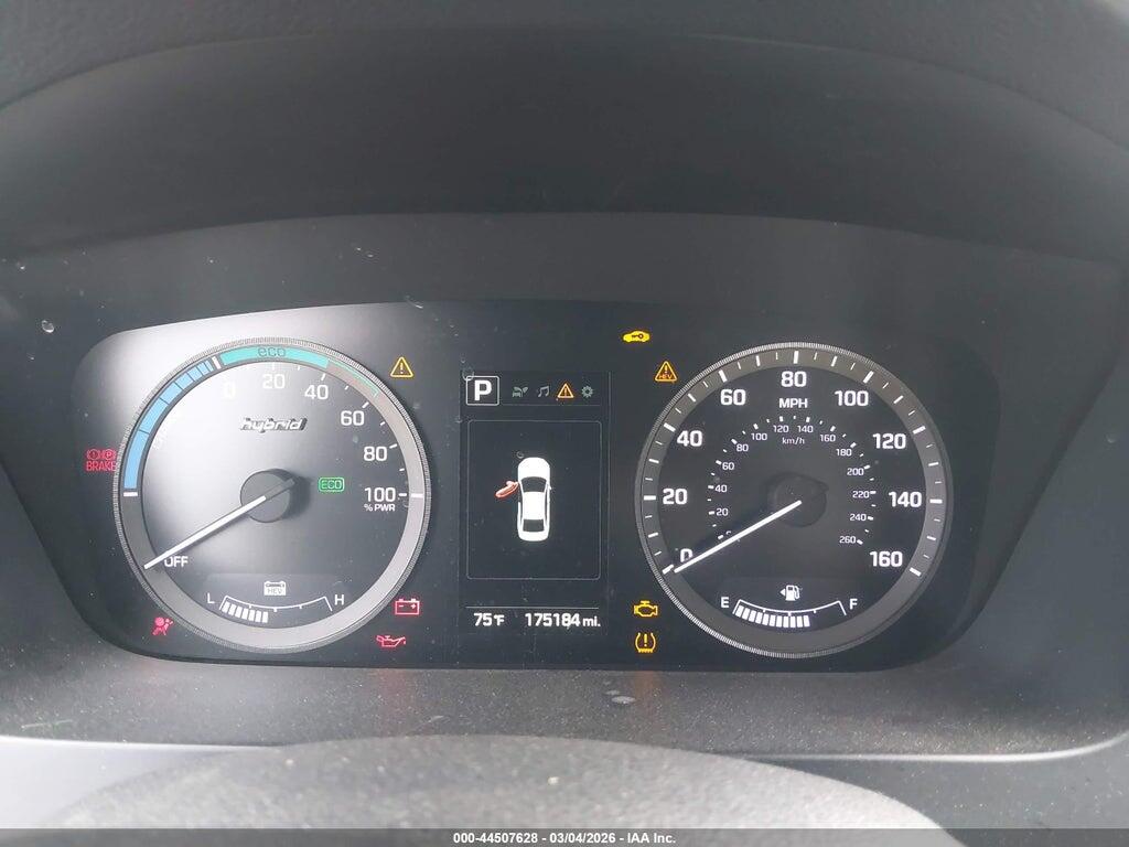 KMHE24L15GA014388 2016 HYUNDAI SONATA HYBRID photo no. 7
